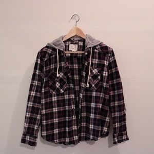 plaid flannel jacket